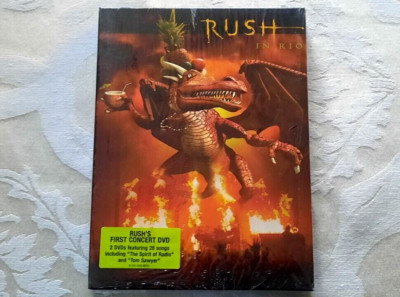 Rush - In Rio (DVD, 2003, 2-Disc Set, Keep Case) NEW tiny case cut
