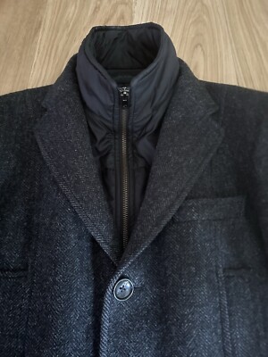 MONTECORE Herren Kurzmantel mit herausnehmbarer Doublefront Gr. M Topzustand