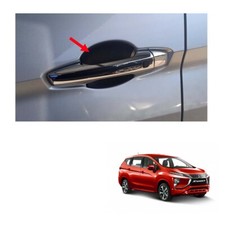 Door Handle Bowls Cover Trim Black For Mitsubishi Xpander Mpv 2018 - 2019