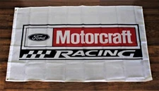 Ford Motorcraft Banner Flag Racing Garage Man Cave Motorsports Race Mechanic