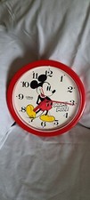 Vintage Mickey Mouse 10 1/2" Lorus Quartz Wall Clock