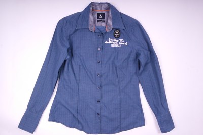 Gaastra Shirt Blouse Blue Womens Size M