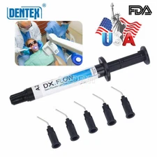 Dentex Dental Flowable Light Cure Composite Resin Medium Flow A2 3g/Syringe