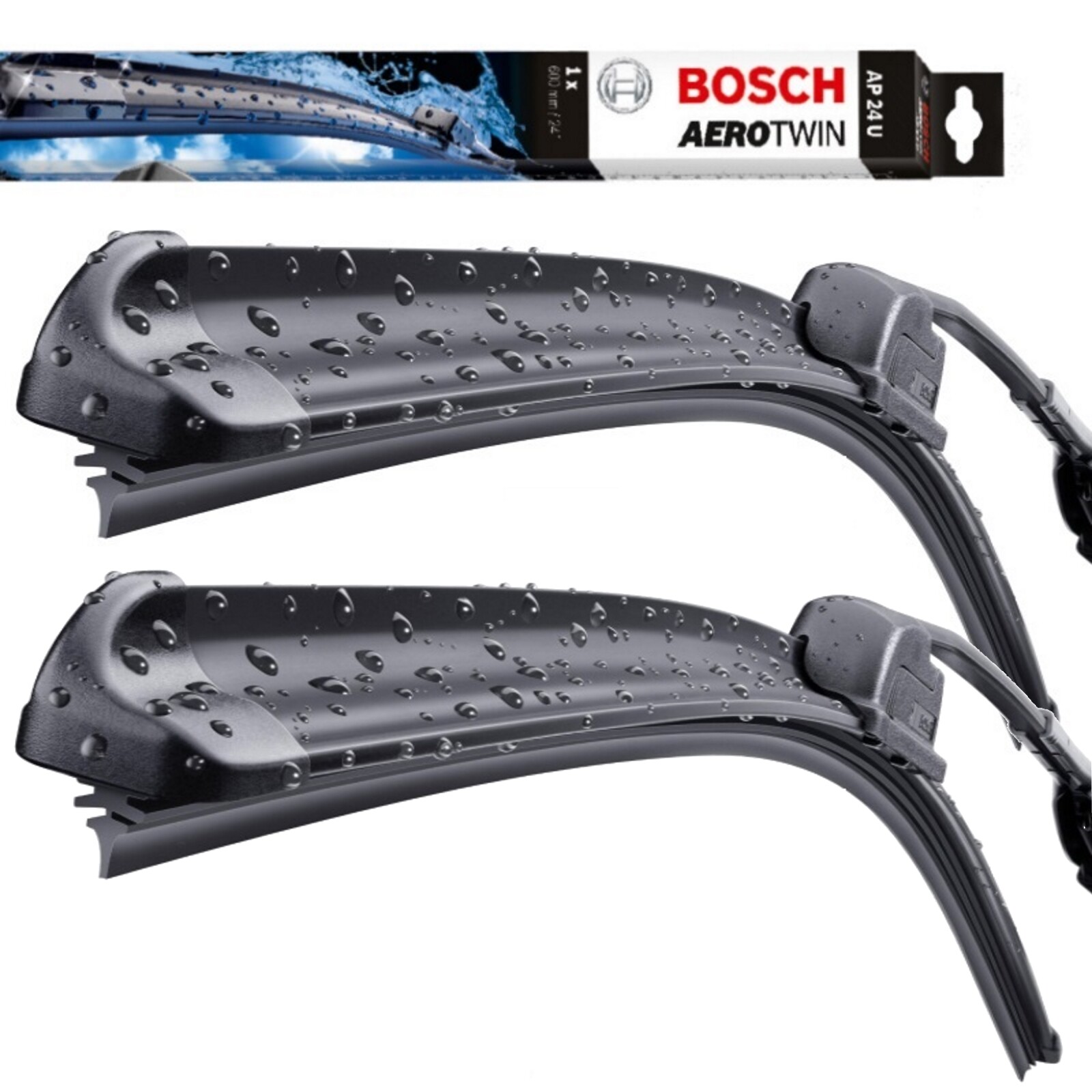 Spazzole Tergicristallo Alfa 159 e 159 Sportwagon Sw Anteriori Bosch Aerotwin - Immagine 1