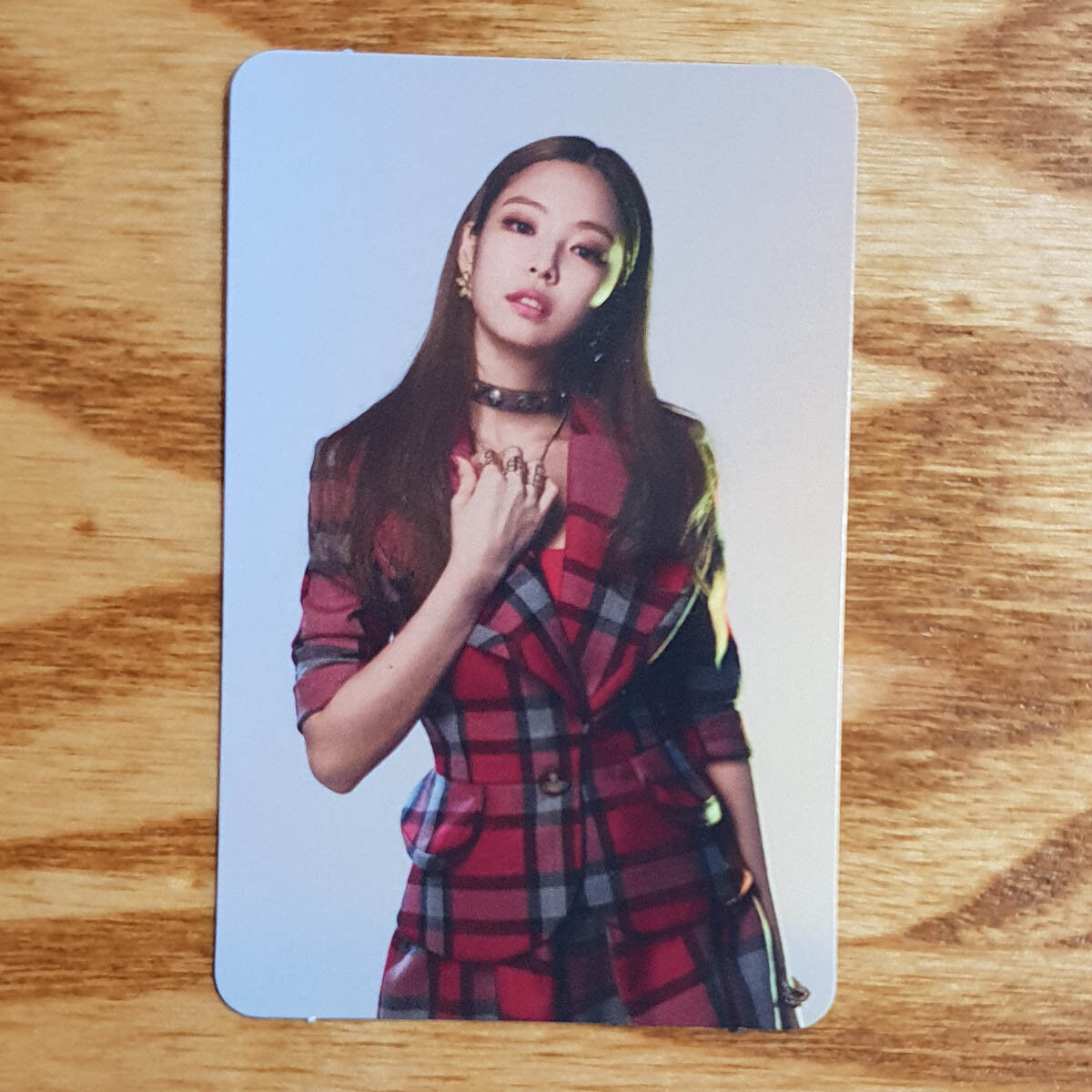Jennie Official Photocard BlackPink 1st Mini Album Square Up Jennie Official Photocard BlackPink 1st Mini Album Square Up