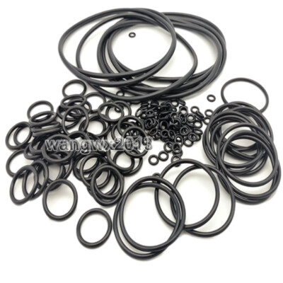 10x Oil Resistant NBR Nitrile Butadiene Rubber 1.5mm O-Ring Sealing Ring 29-82mm