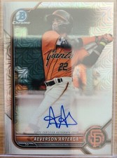 2022 BOWMAN BASEBALL CHROME MEGA MOJO BASE, COLOR, AND AUTOS-PICK FROM LIST!