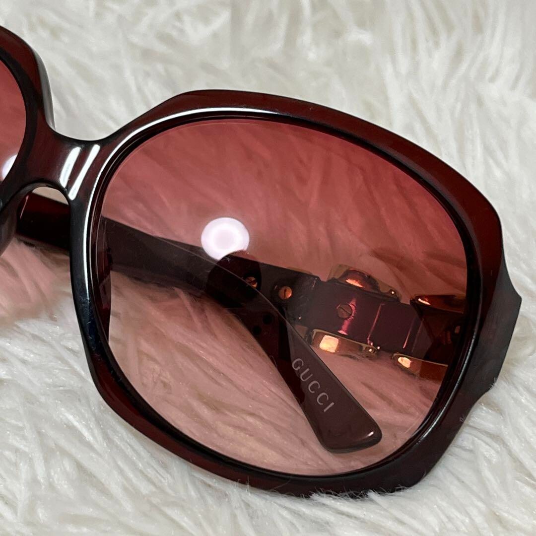 GUCCI sunglasses brown ribbon buckle Fashion Accessories  display picture 1