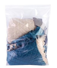 10 Pack Large 5 Gallon Storage Bags with Zipper Top for Food Clothes Travel