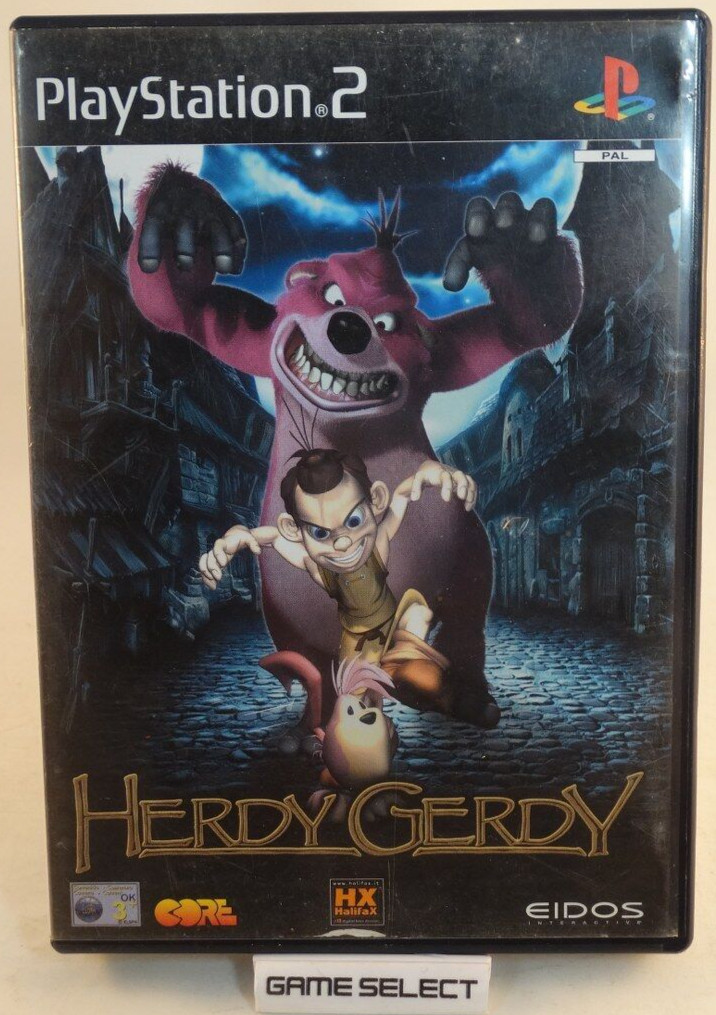 Herdy Gerdy Sony PS2 Playstation 2 Pal Eu Eur - Original