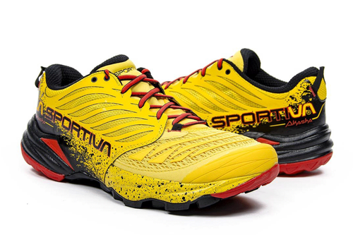 La Sportiva Akasha Hombre Zapatillas para Correr Amarillo Senda Run Deporte  | eBay