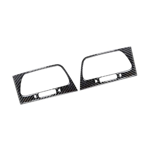 2Pcs Carbon Fiber Front Side Air Outlet Cover Trim For Honda CRV CR-V 2012-2014 - Picture 3 of 12