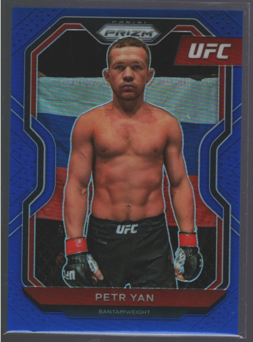 2021 Panini Prizm UFC Prizms Blue #79 Petr Yan /199