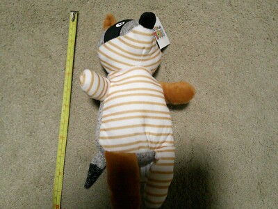 BEST MADE TOYS RACOON STUFFED ANIMAL TOY NEW WITH TAG