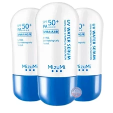 MizuMi UV Water Serum Sunscreen SPF50 Non-Chemical for Daily Use 30g x3