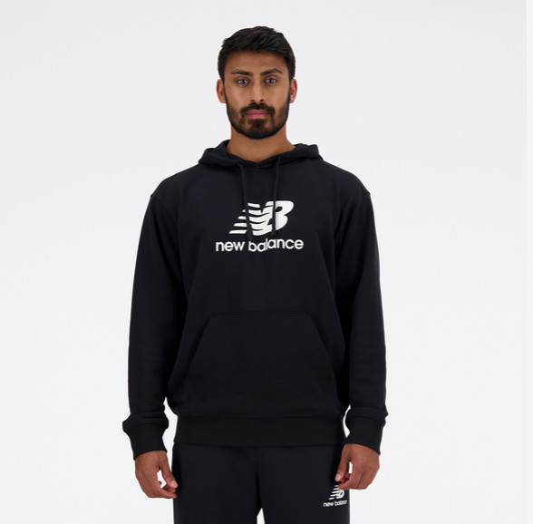 Толстовка-пуловер с логотипом New Balance French Terry M41501BK Мужская S-XXL 7690₽