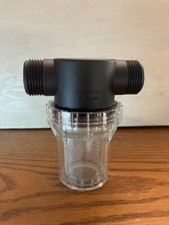 20 mesh Inline Wire Basket Strainer with 1 inch Male Threaded Inlet & Outlet