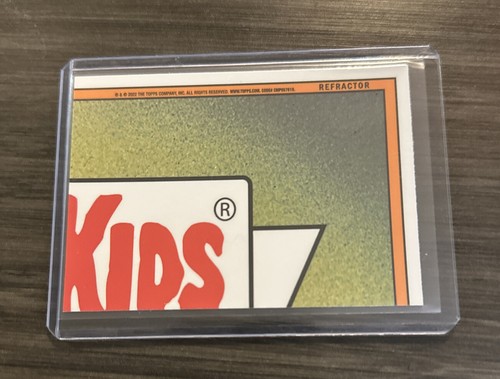 RUPTURED RUPERT 199A 2022 GPK Garbage Pail Kids Chrome Series 5 REFRACTOR - Picture 2 of 2