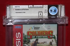 Soldiers of Fortune (Sega Genesis, 1993) Factory Sealed, WATA Graded 9.0 A