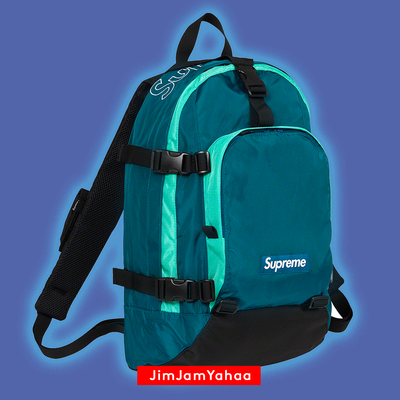 dark teal backpack