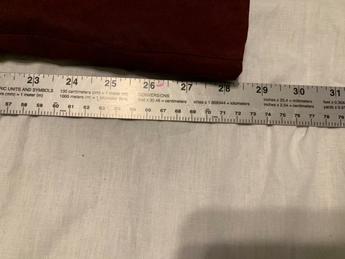 Children Youth Unisex Adidas Maroon Gray Lined XXL Athletic Track Pants 33857 - Picture 12 of 12