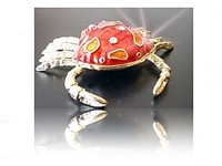 Jewelry Box , Cancer Pill Box, Animal Figurine Jewelry Box , Cancer Pill Box, Animal Figurine