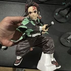 Demon Slayer: Kimetsu No Yaiba Tanjiro Kamado Figure W/ Stand No Box Used Cheap