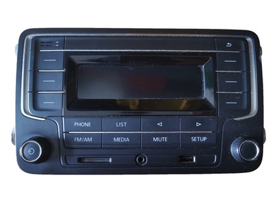 VW T6 Radio Autoradio + Code inkl.! Harman MIB Global Entry AUX SD USB 7F0035153