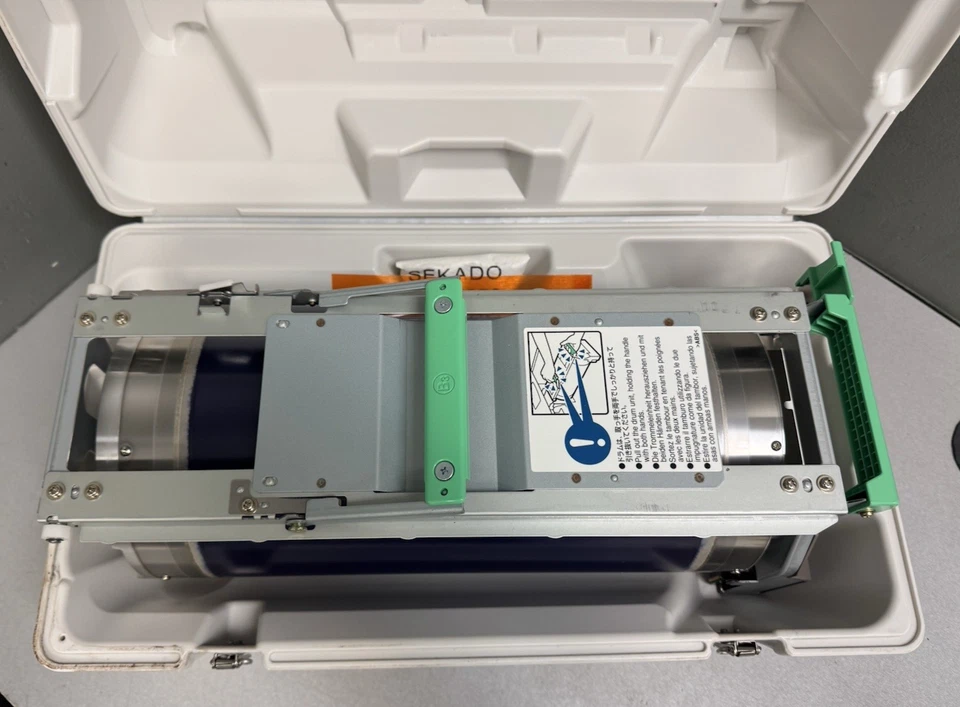 Ricoh Gestetner Lanier Standard Print Blue Drum Type 80L w/ Case - Image 4 of 4