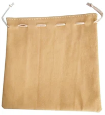 Koplow Games Leather 7x8 Inch Dice Bag Game Pouch Suede rpg Storage