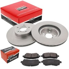 MAPCO 2 BREMSSCHEIBEN Ø277mm + BREMSBELÄGE SATZ VORDERACHSE BREMSEN-SET