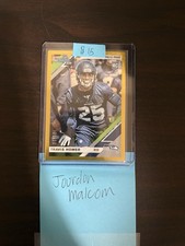 2019 Donruss Football Travis Homer Rookie Card Gold Press Proof /50 A3