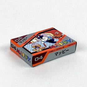 Famicom Mini Mappy GBA Box Manual Tested Namco