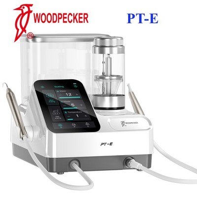 NEW Woodpecker PT-E Dental Air Polisher & Ultrasonic Scaler Dual Heating 6 Modes