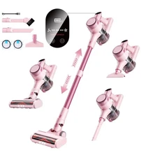Homeika Cordless Vacuum Cleaner Lightweight H318 Vacuum for Home Pink P2
