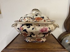 Masons Ironstone Mandalay Extra Large Lidded Tureen 9.5ins High X 13.5ins Wide