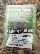 2025 leaf vivid coming to a stadium near you auto noah schultz 6/8
