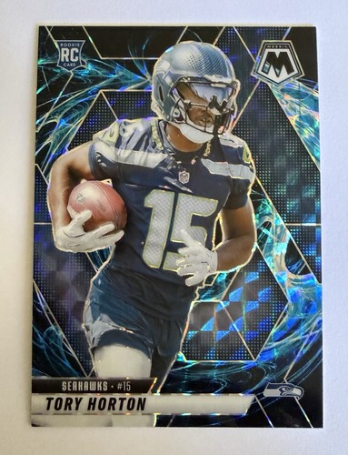 2025 Panini Mosaic - Rookies Tory Horton #396 Genesis Mosaic Prizm (RC)
