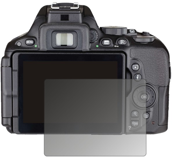 Blickschutzfolie FüR Nikon 5500 Matt Schutzfolie Folie Display Schutz Dipos-image