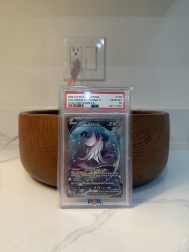 Galarian Articuno V graded PSA 10 for sale on eBay