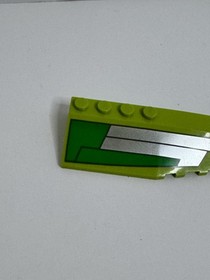 LEGO 7133 Lime Wedge 12x3 42060px1 Star Wars Bounty Hunter Pursuit - RIGHT SIDE