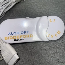 Biddeford Analog Electric Heating Blanket Controller 4-Prong Auto Off TC13BA