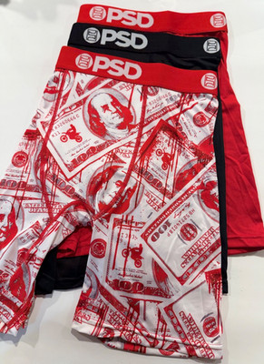 PSD 3 Pack Mens Premium Boxer Briefs Core Standard Multicolor Men s  size XL