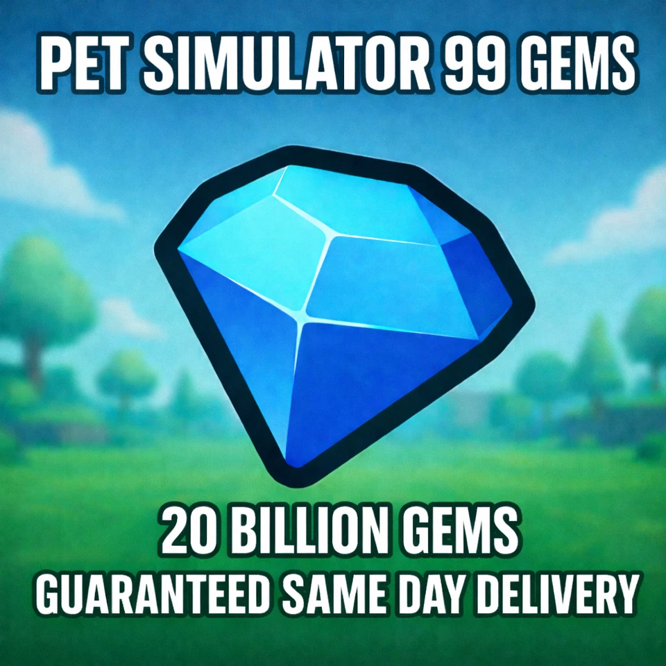 🔥💎20B GEMS PS99💎🔥PET SIMULATOR 99 - CHEAPEST!⚡💸