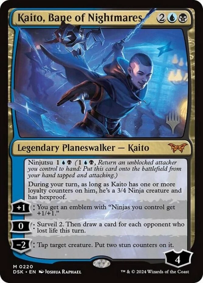 Kaito, Bane of Nightmares 220 Promo Pack: Duskmourn: House of