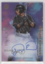 2021 Bowman Inception Inception Auto 351/400 Jeferson Espinal #PA-JE Auto 0cv