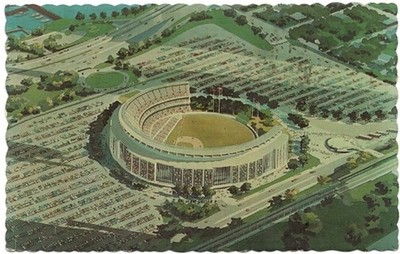 New York City NY Queens William A Shea Municipal Stadium Flushing Meadow Park
