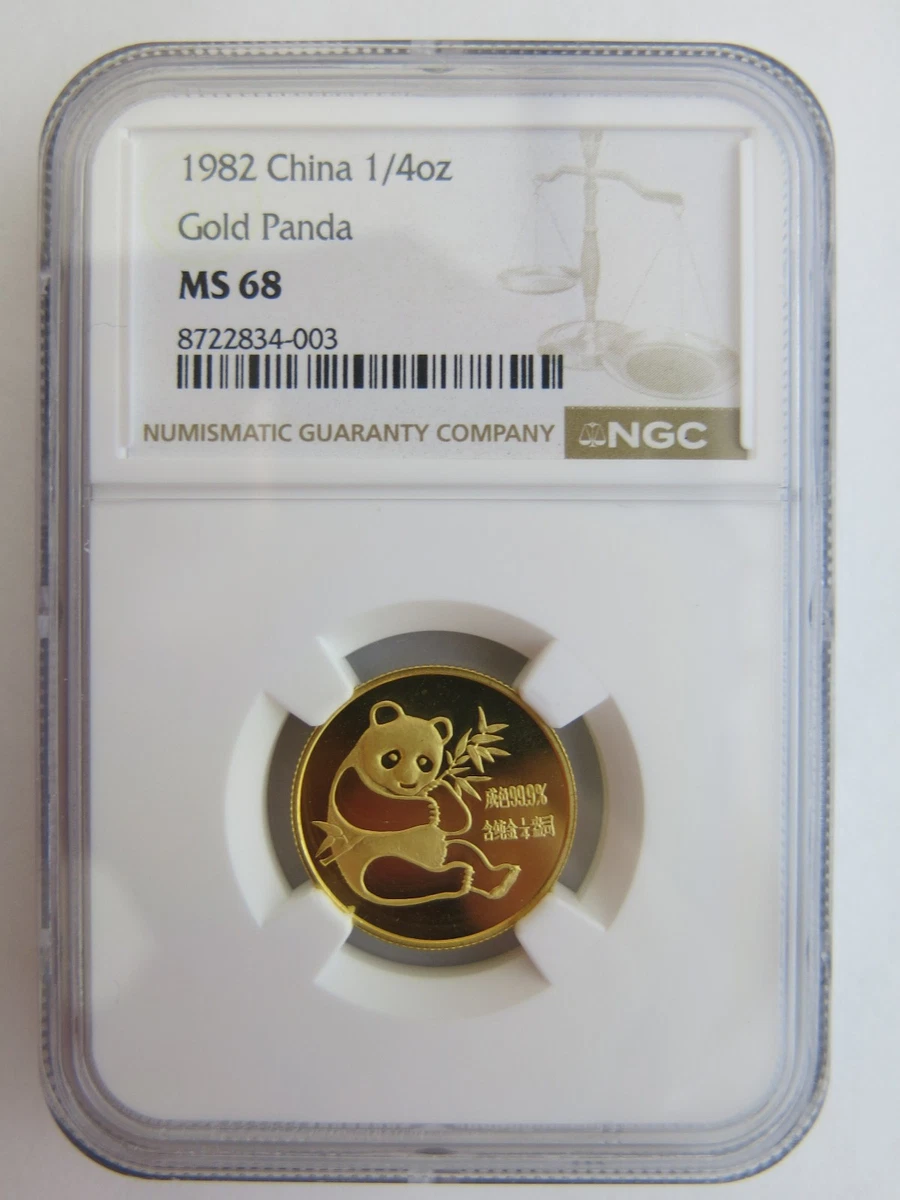 Chinese Panda NGC Grade MS 68 Gold Bullion Coins for sale | eBay
