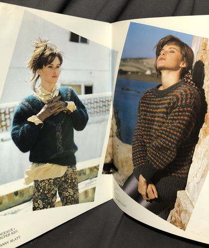 Vintage '80's Anny Blatt Sweater Pattern Booklets #80 & #81 - Picture 17 of 20