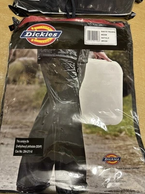 Dickies WP51000 Navy Blue Raintite Trousers Medium